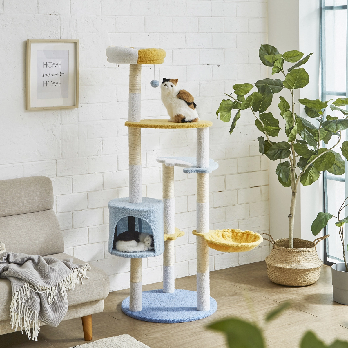 キャットタワー AQUA